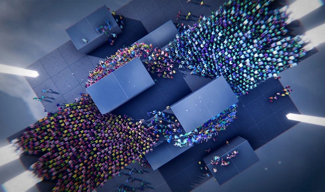 Humanity, la recensione del puzzle game che stavamo aspettando tra Rez, Lemmings e Chu-Chu Rocket