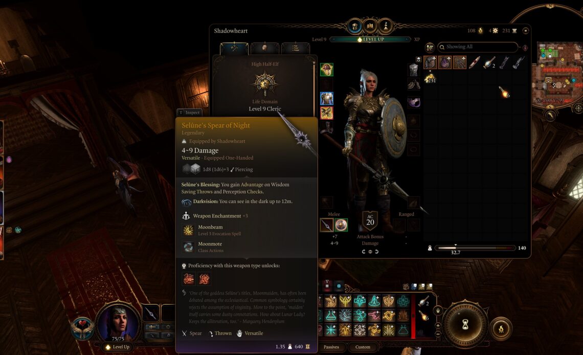 Come ottenere la lancia della notte di Selune in Baldur's Gate 3