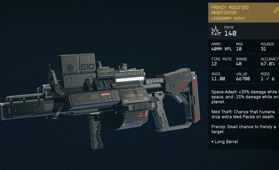 Starfield: le migliori armi – Danno elevato e tutti gli scenari