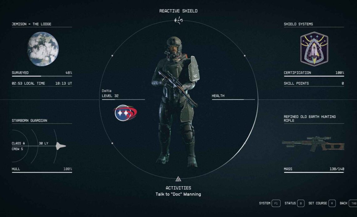 Starfield Best Soldier Build