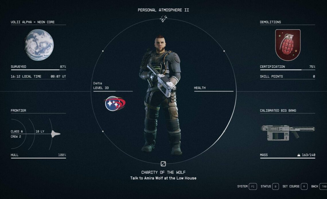 Starfield Best Beast Master Build Guide