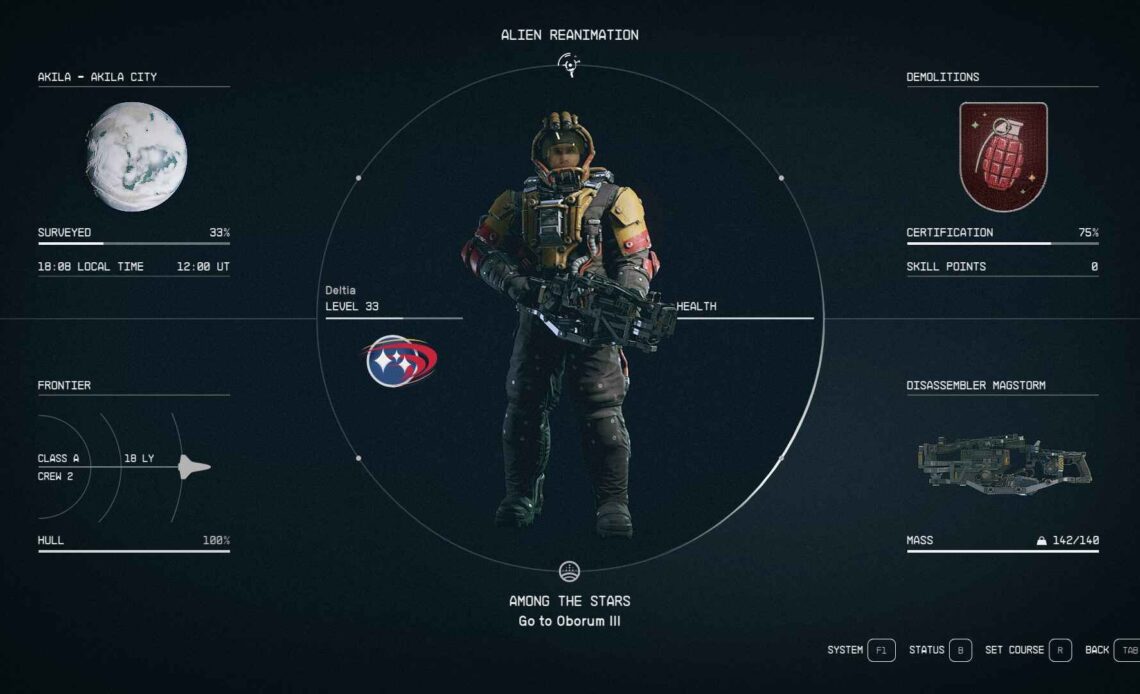 Best Starfield File Not Found Build