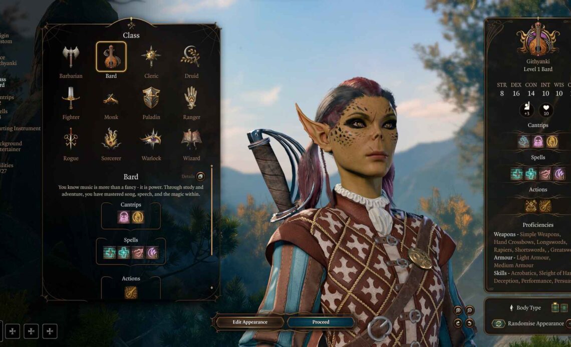 Best Baldur’s Gate 3 College of Lore Bard Build Guide