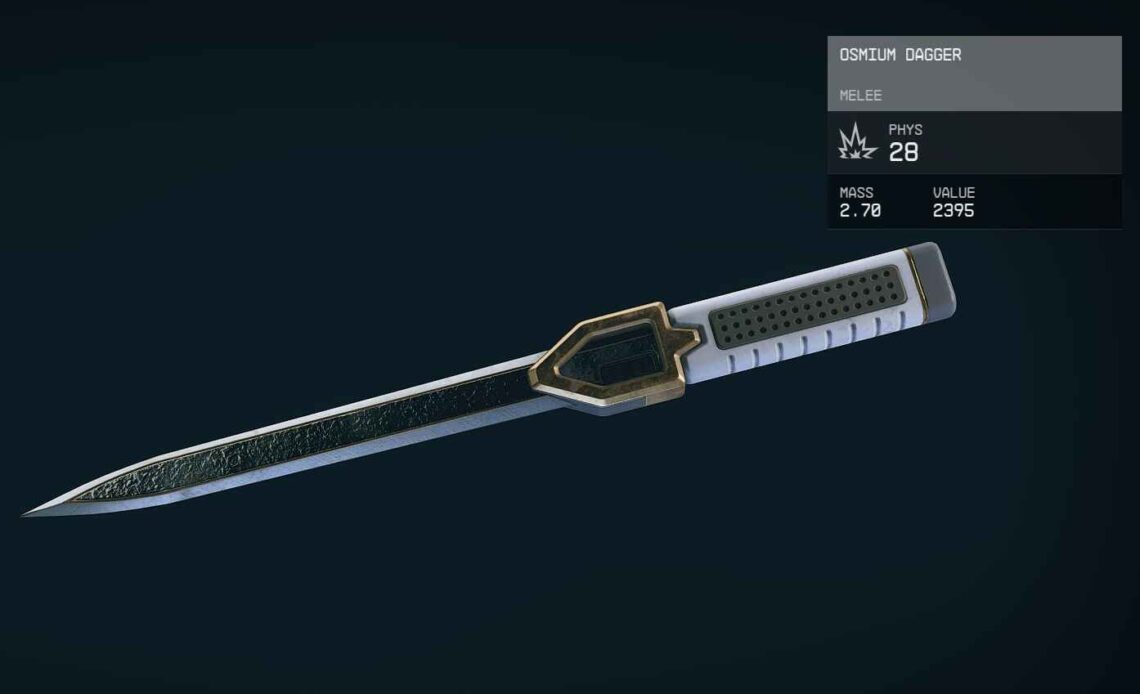 Starfield: migliori armi da mischia – Elenco livelli