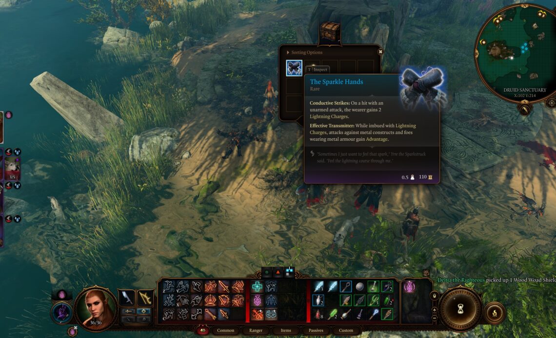 Come ottenere mani scintillanti in Baldur's Gate 3