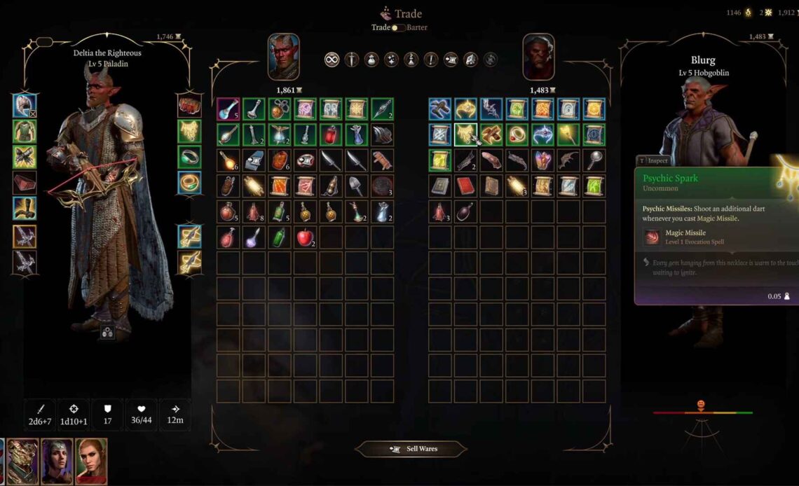 Come ottenere la scintilla psichica in Baldur's Gate 3