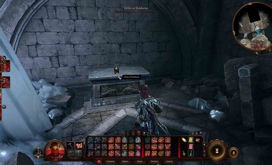 Come ottenere l'elmo di Balduran in Baldur's Gate 3