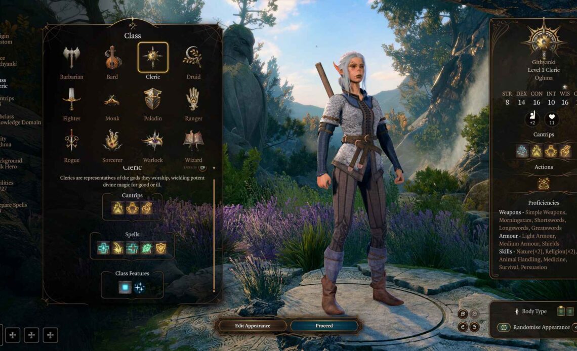 Best Baldur’s Gate 3 Knowledge Domain Cleric Build Guide