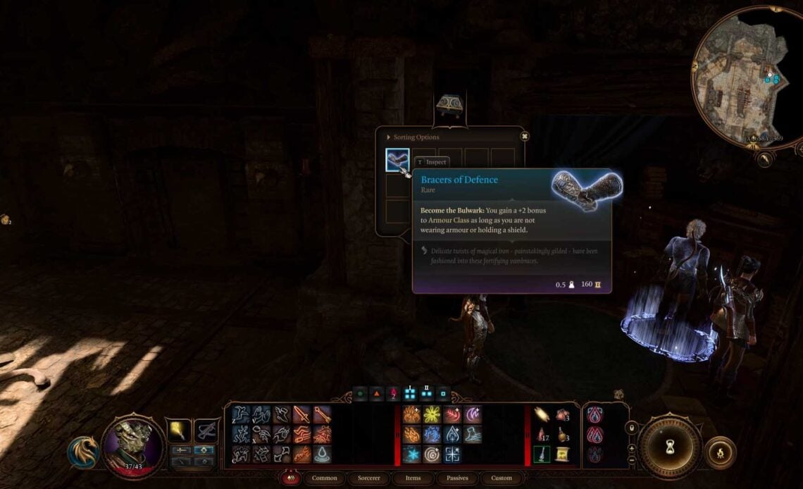 Come ottenere i bracciali di difesa in Baldur's Gate 3