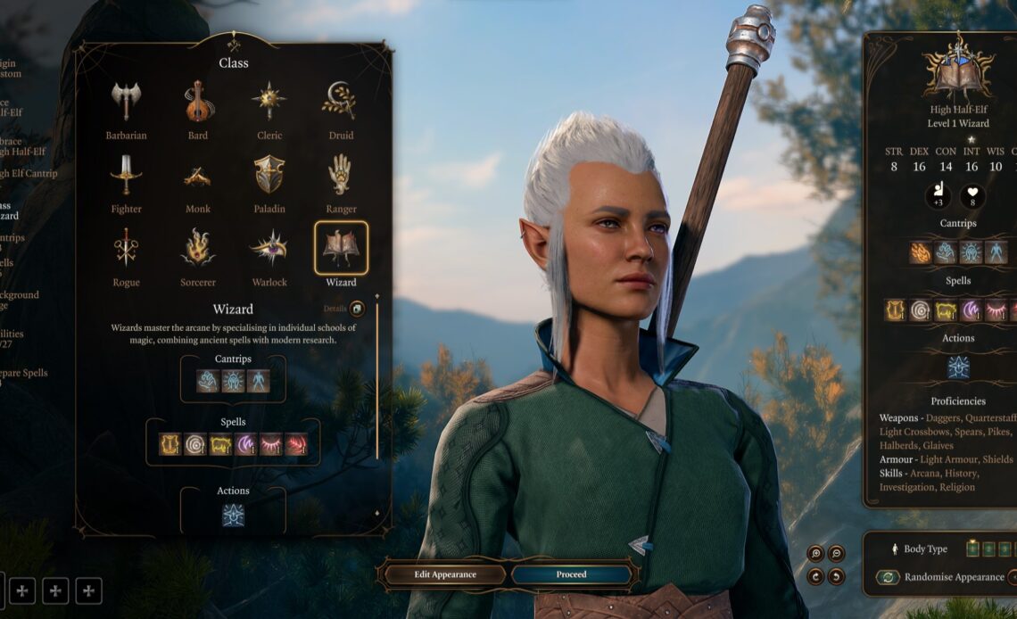 Best BG3 Multiclass Wizard Build