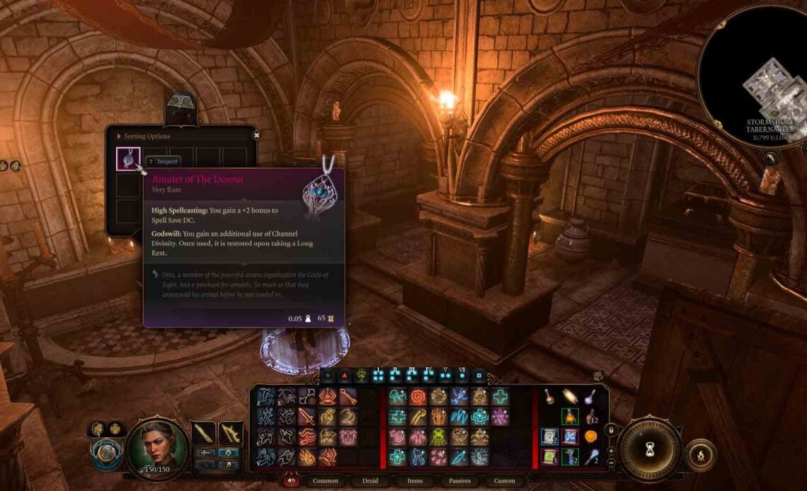 Come ottenere l'amuleto del devoto in Baldur's Gate 3