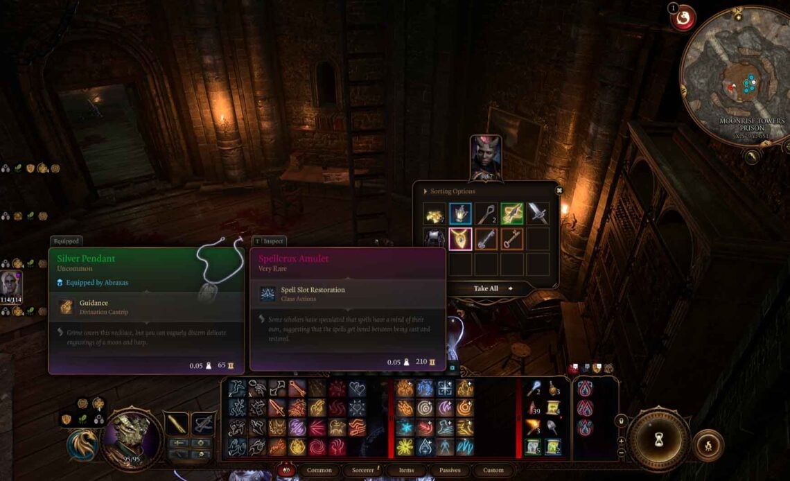 Come ottenere l'amuleto Spellcrux in Baldur's Gate 3