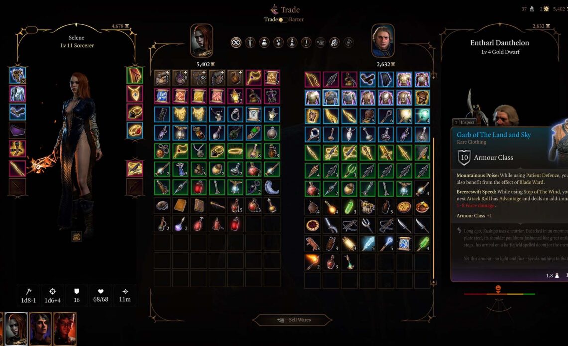 How to get Garb of The Land and Sky in Baldur