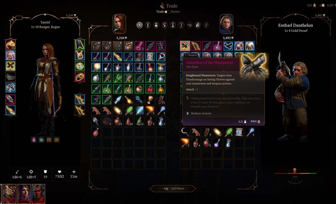 How to get Gauntlets of the Warmaster in Baldur