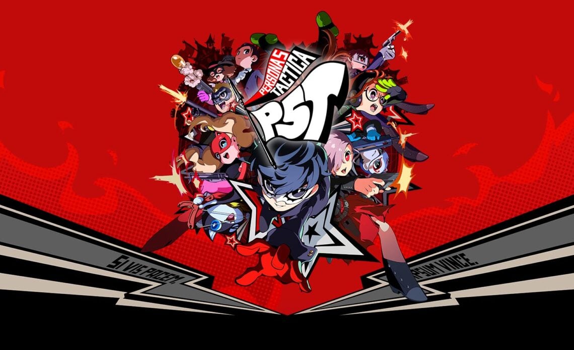 Persona 5 Tactica Logo P-Studio and Sega