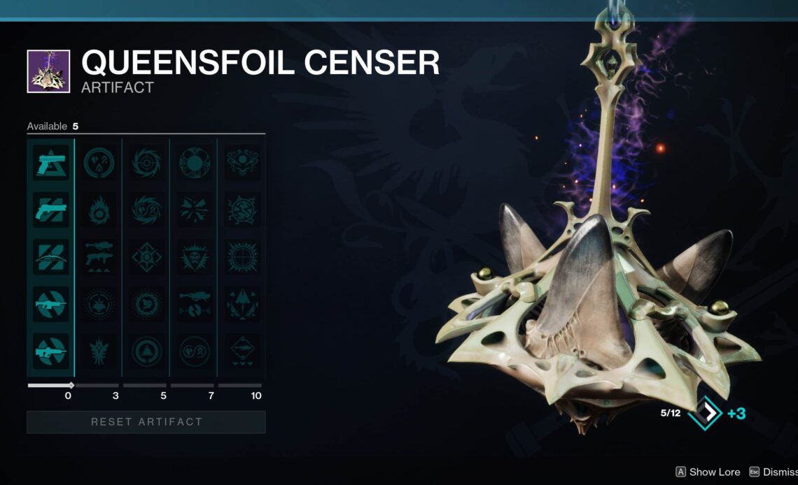 Destiny 2: Artefatto della Stagione del Desiderio Tutti i vantaggi