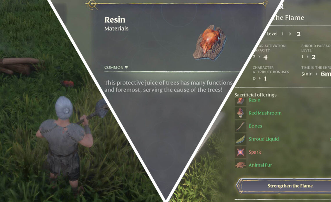 How to Get Resin Resource in Enshrouded