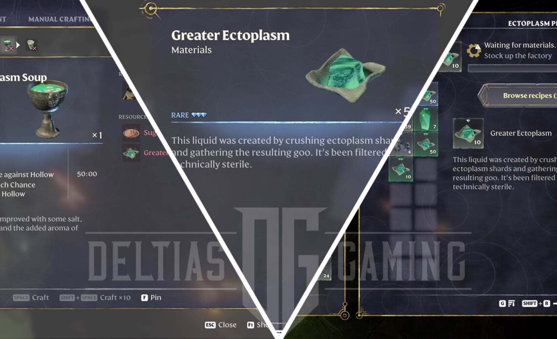 How to Get Greater Ectoplasm in Enshrouded