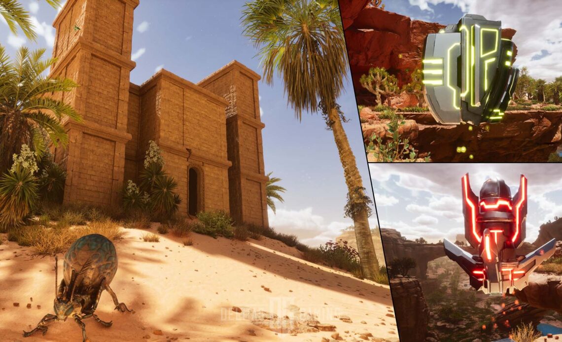 Ark Survival Ascended - Scorched Earth Caves and Artifacts Locations