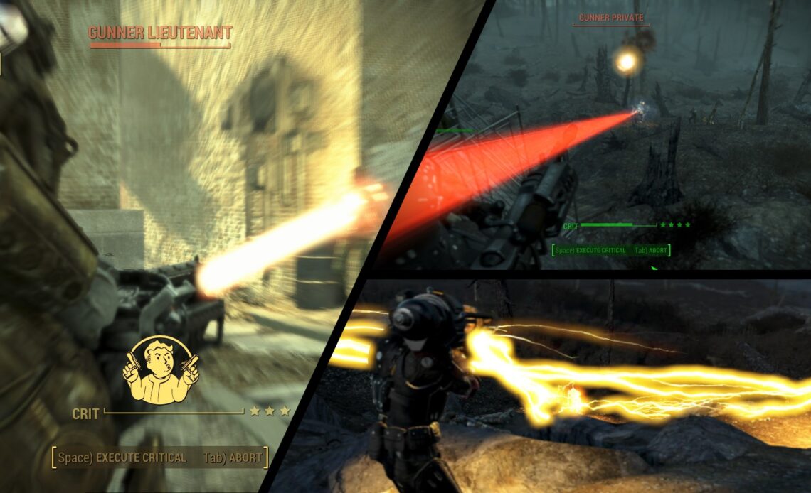 Fallout 4 Top 10 Energy Weapons