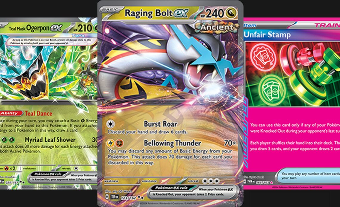 Pokemon TCG Raging Bolt Ex Deck Guide and Deck List
