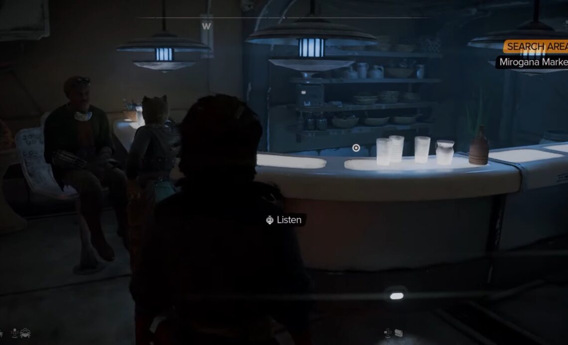 Star Wars Outlaws Rejected misison to unlock the Black Market.