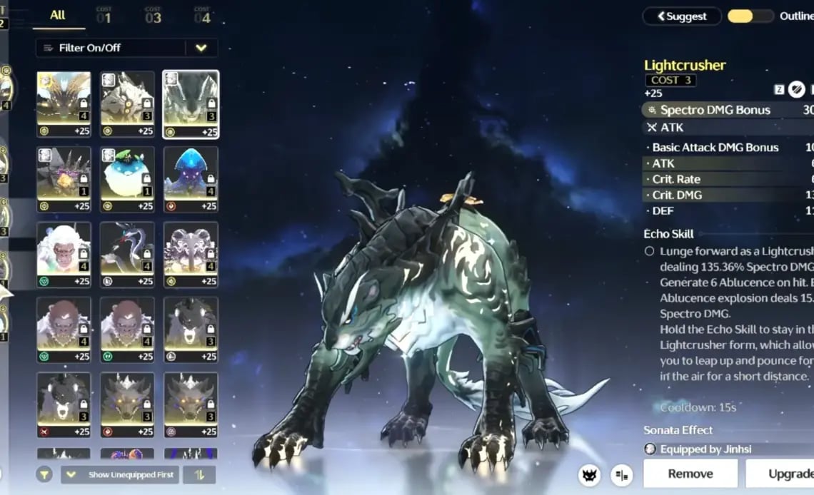 43311 o 44111: quale set di eco scegliere in WuWa 2.8