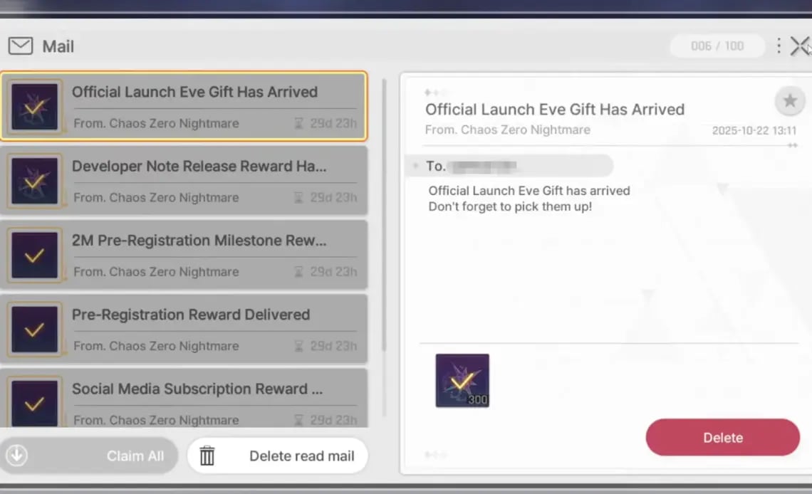 Guida completa al rilancio di Chaos Zero Nightmare per principianti