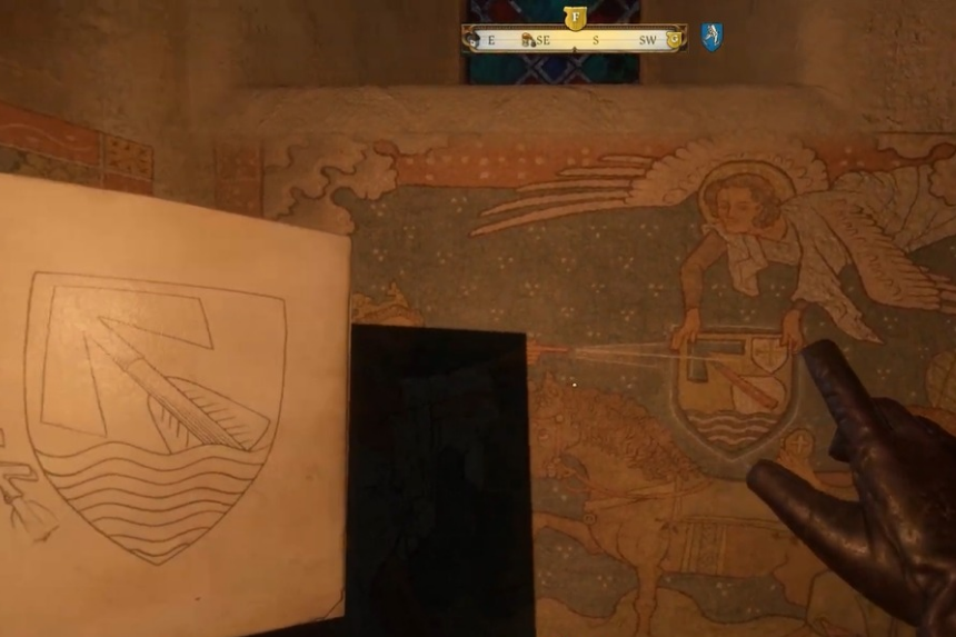 Come trovare il murale di Bavor nel DLC KCD2 Mysteries of the Church