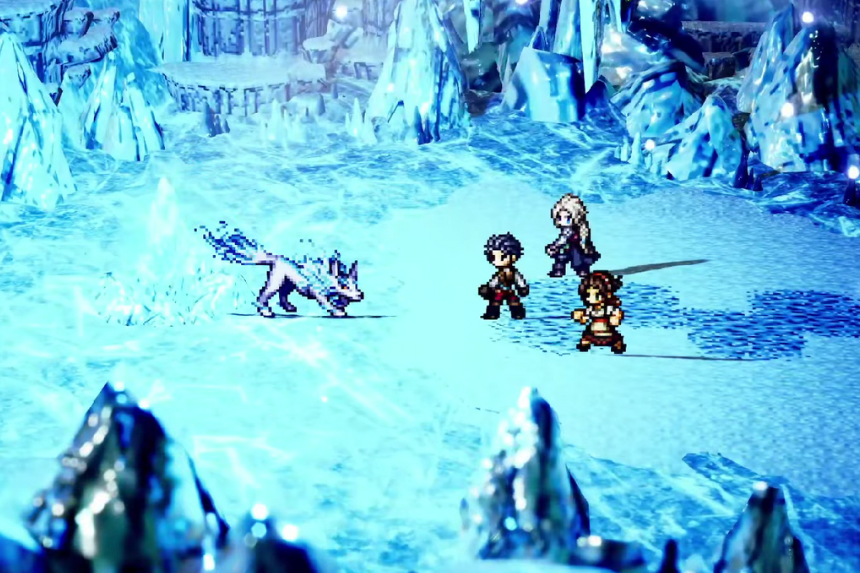 Come sconfiggere il metalupo smeraldo in Octopath Traveller 0