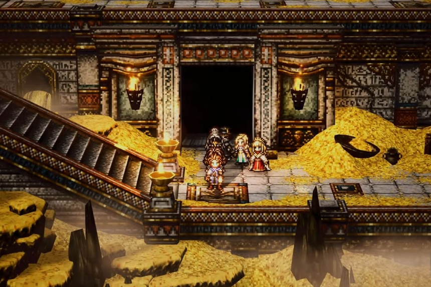 Posizione di tutti i frammenti di lettere in Octopath Traveler 0