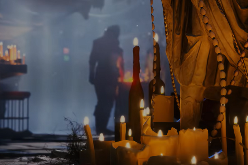 Posizioni di bottiglie di vino vuote e portacandele – ARC Raiders