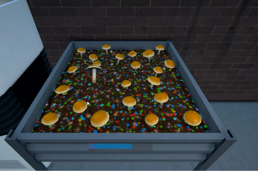 Vibin nella missione completa Cybin (Ottenere funghi) – Programma 1