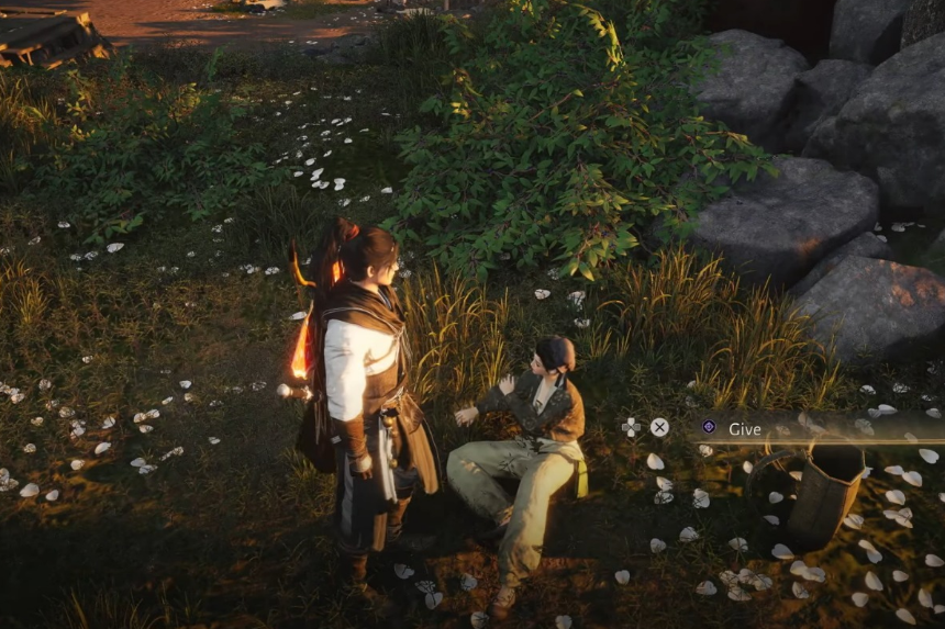 Come completare i fiori di pero di un tempo in Dove si incontrano i venti