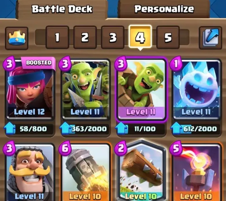 Guida ai mazzi di Clash Royale Arena 13