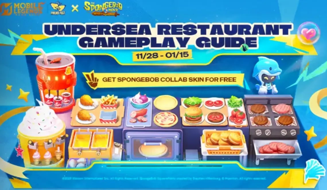 Guida completa alla collaborazione MLBB x SpongeBob SquarePants