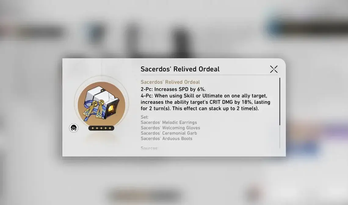 Reliquia, Cono di Luce e Squadre