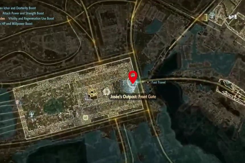 Code Vein II Avamposto di Josée Tutti i luoghi collezionabili