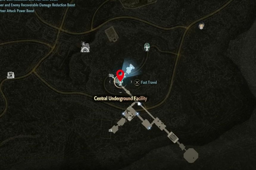 Code Vein II Struttura sotterranea centrale Tutte le posizioni collezionabili