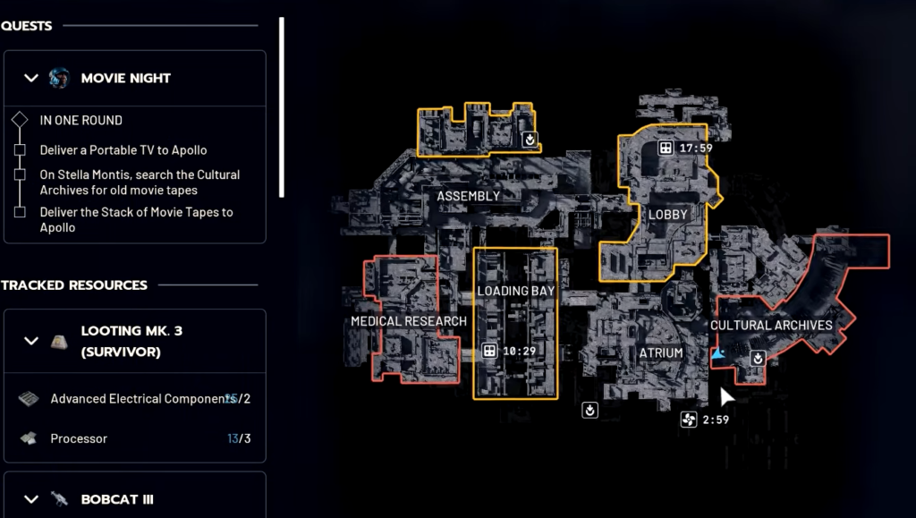 Guida alle missioni serali dei film (località TV portatile) – ARC Raiders