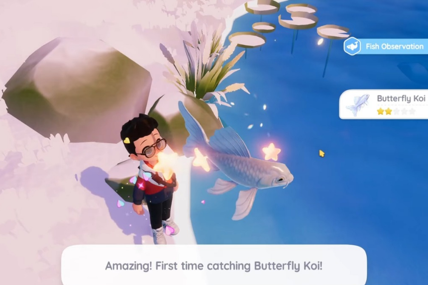 Tutte le posizioni dei pesci – Heartopia