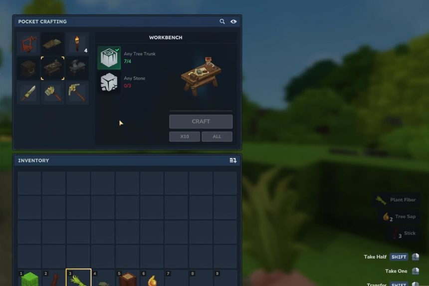 Tutte le ricette di lavorazione al banco da lavoro – Hytale