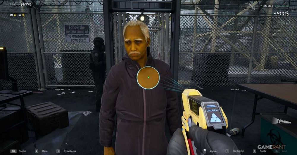 Symptoms in Quarantine Zone The Last Check