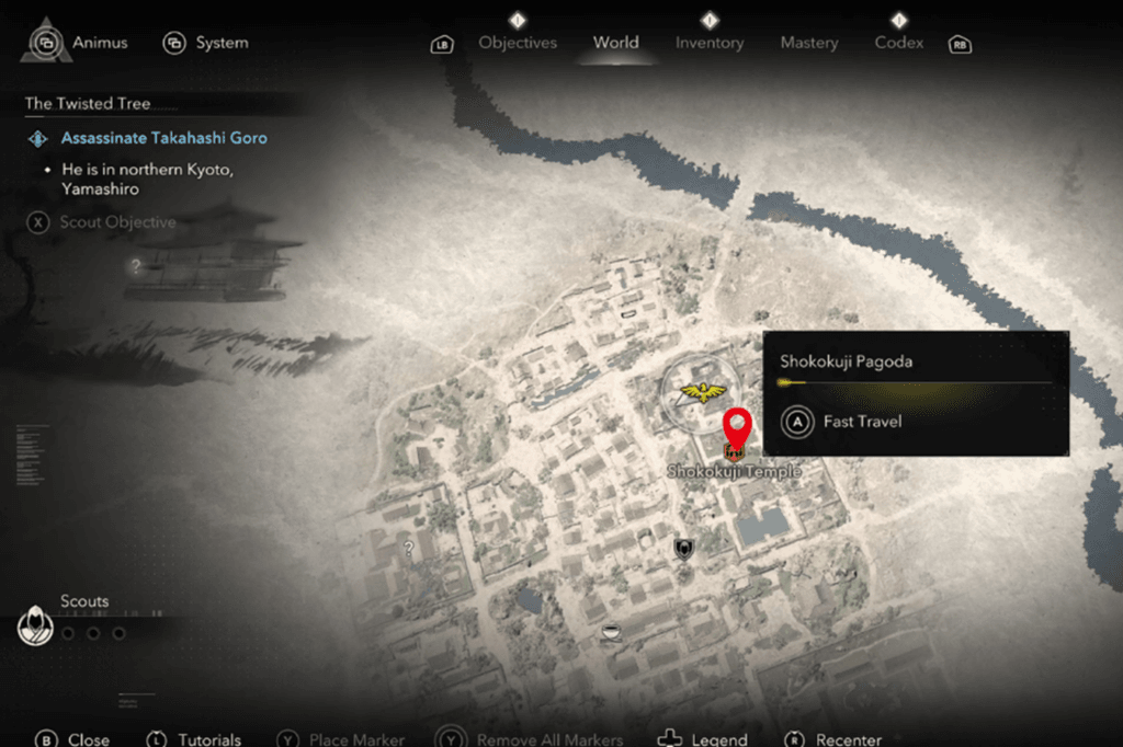 Assassina Takashi Goro – Assassin's Creed Shadows The Twisted Tree Quest