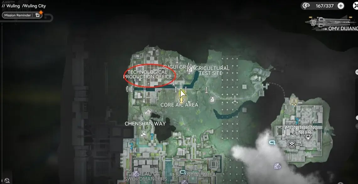 Come raggiungere l'ufficio tecnico di produzione in Arknights: Endfield