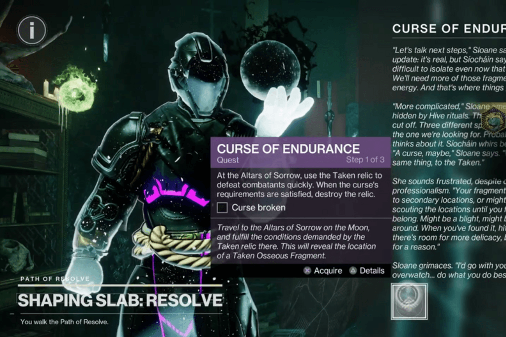 Come spezzare le maledizioni protettive prese in Destiny 2