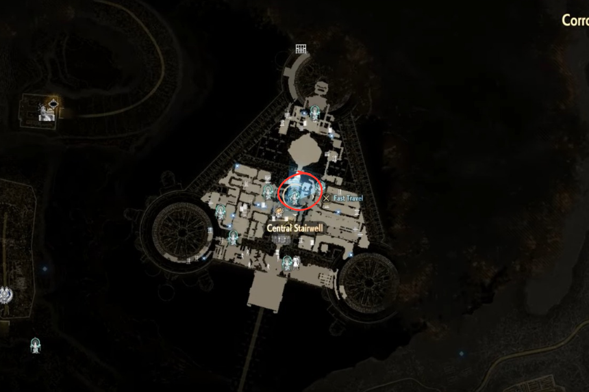 Come trovare la posizione della chiave del passaggio nel seminterrato in Code Vein 2