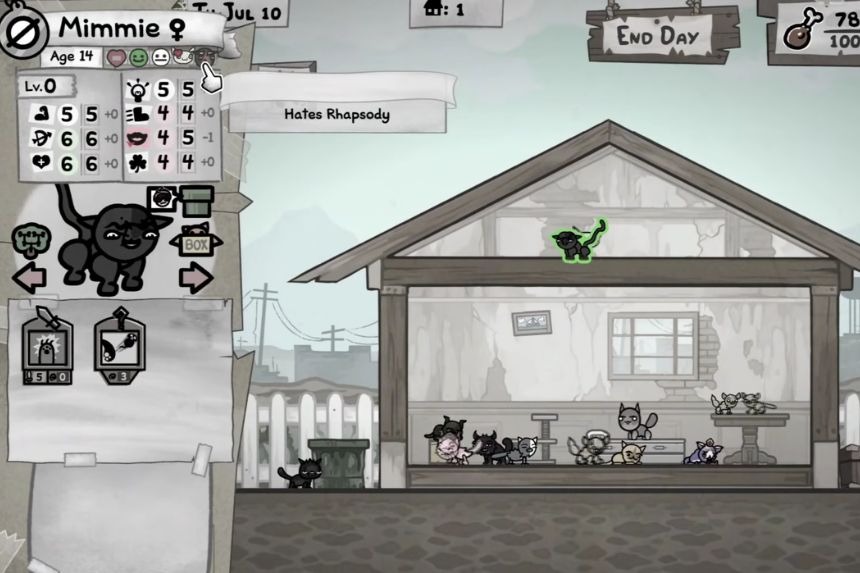 Guida all'allevamento di Mewgenics – Come sapere che i gatti non si riproducono o verificare la compatibilità