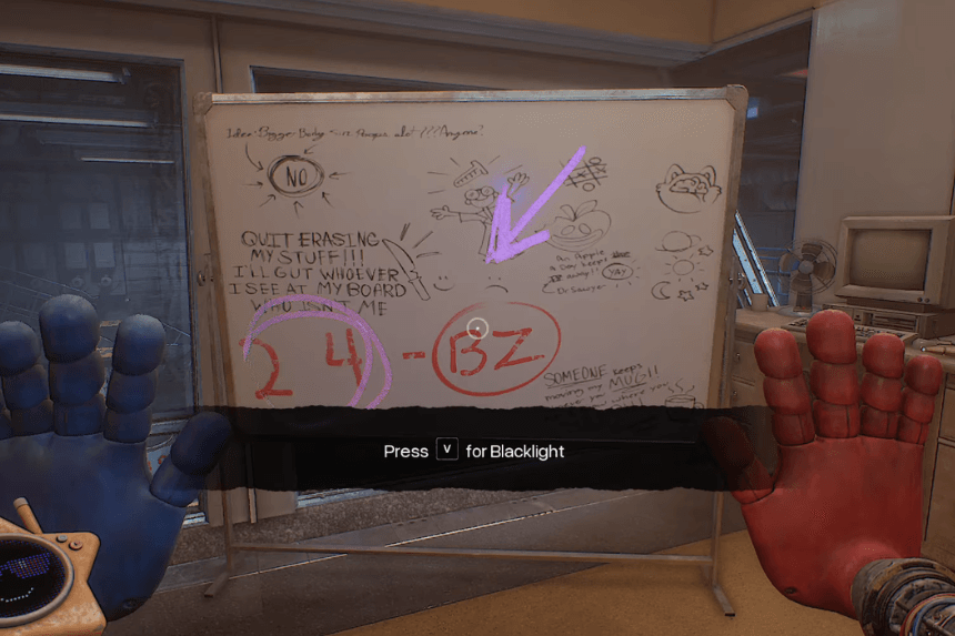 Puzzle dell'armadietto dell'officina di ingegneria – Poppy Playtime Capitolo 5