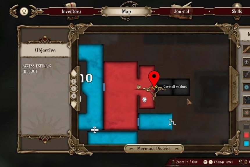 Soluzione puzzle per armadietto dei cocktail – Crisol: Theatre of Idols